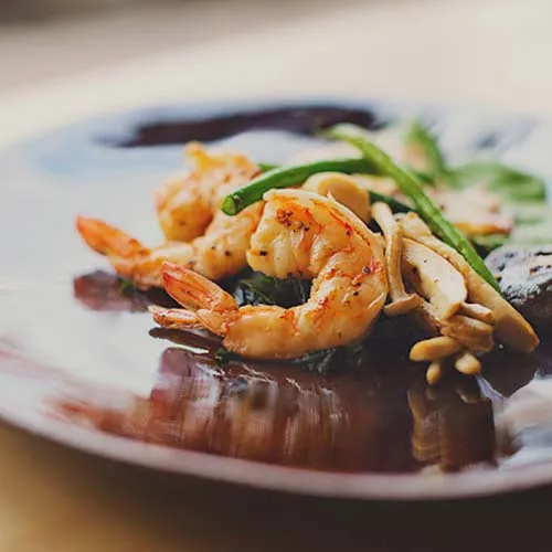 Japanese cuisine presentation