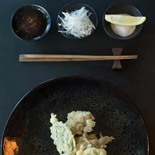 Chef preparing dishes
